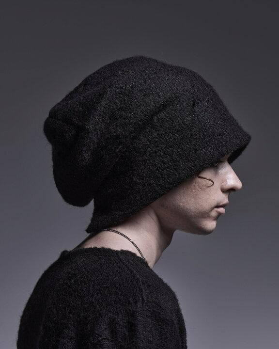 ★新品★ キリュウキリュウ ボーダー ニット キャップ ブラック イチロー