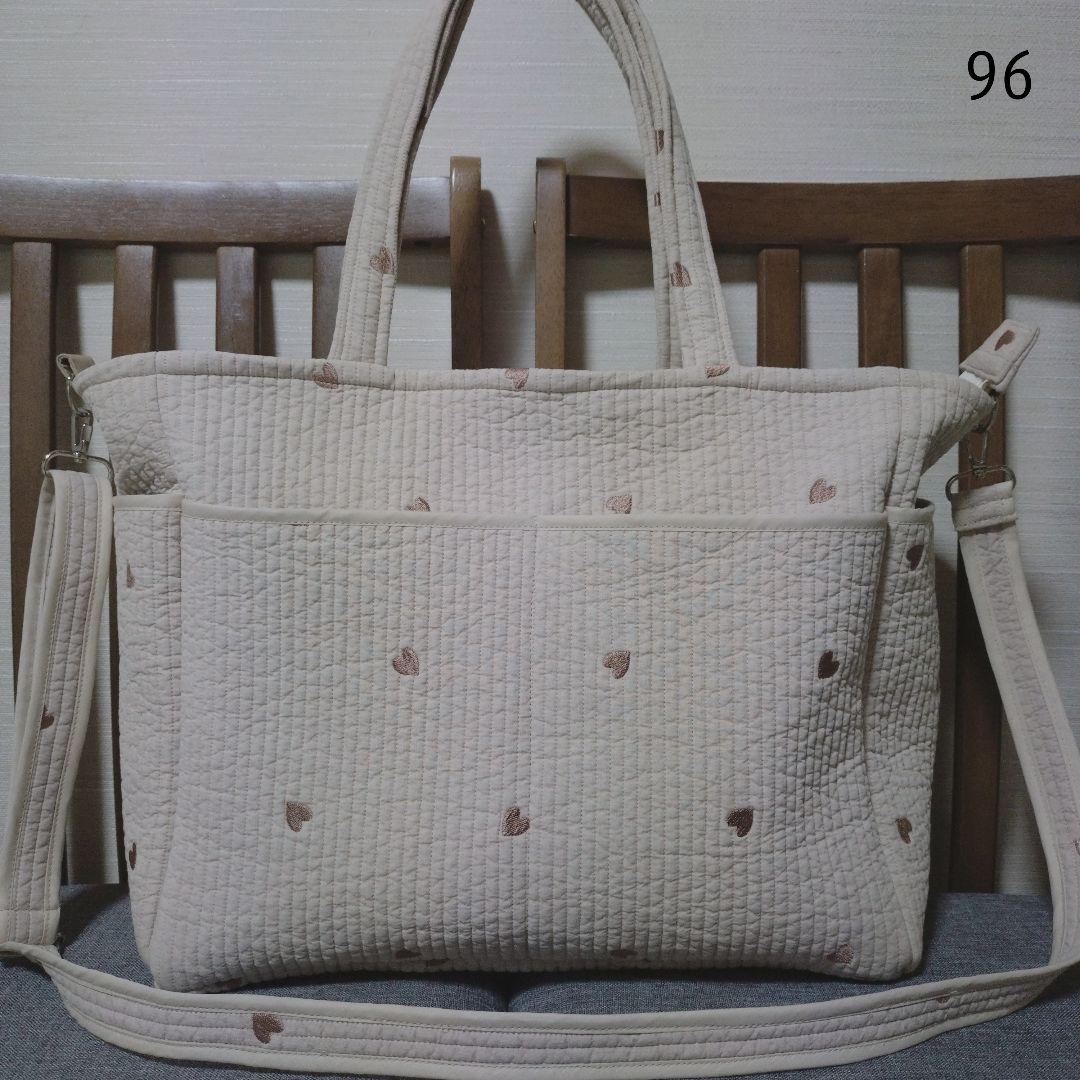 LiSA　ポケットいっぱいヌビバッグ　ファスナーバッグ　ハンドメイド