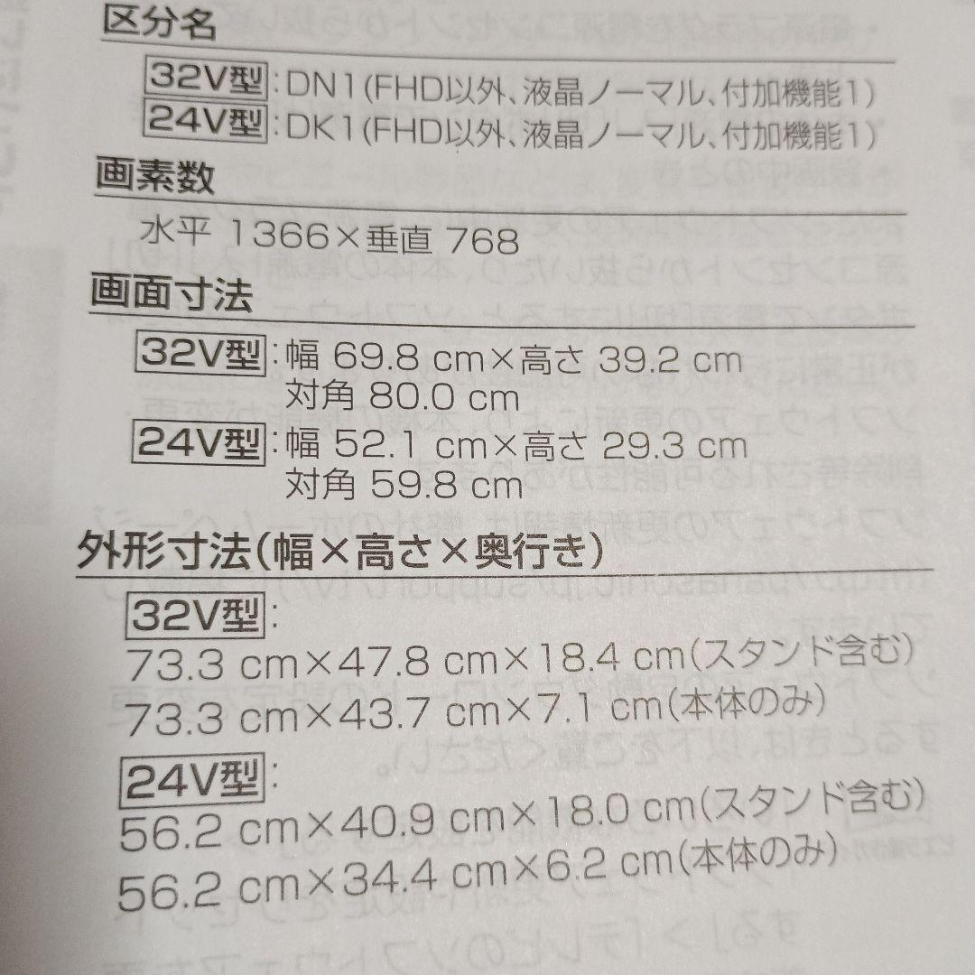 Panasonic TH-24G300 24インチテレビ　2020年製　美品