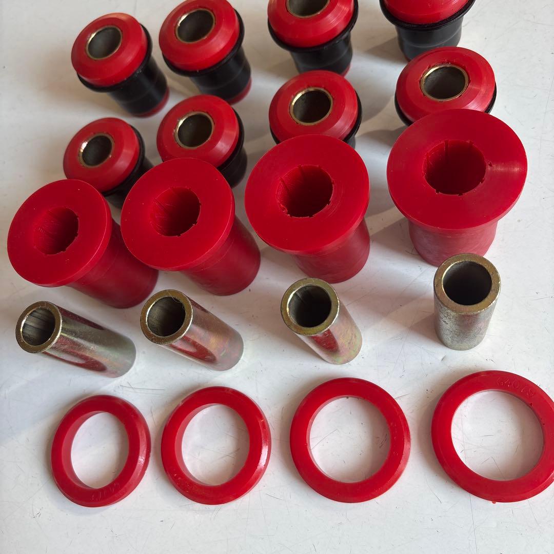 55〜64 インパラ エナジー製フロントアーム/リアアーム ブッシュセット新品