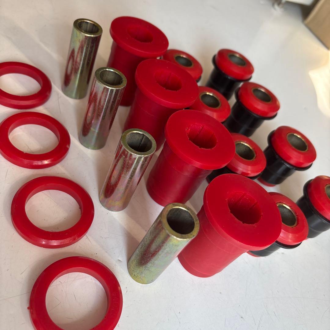 55〜64 インパラ エナジー製フロントアーム/リアアーム ブッシュセット新品