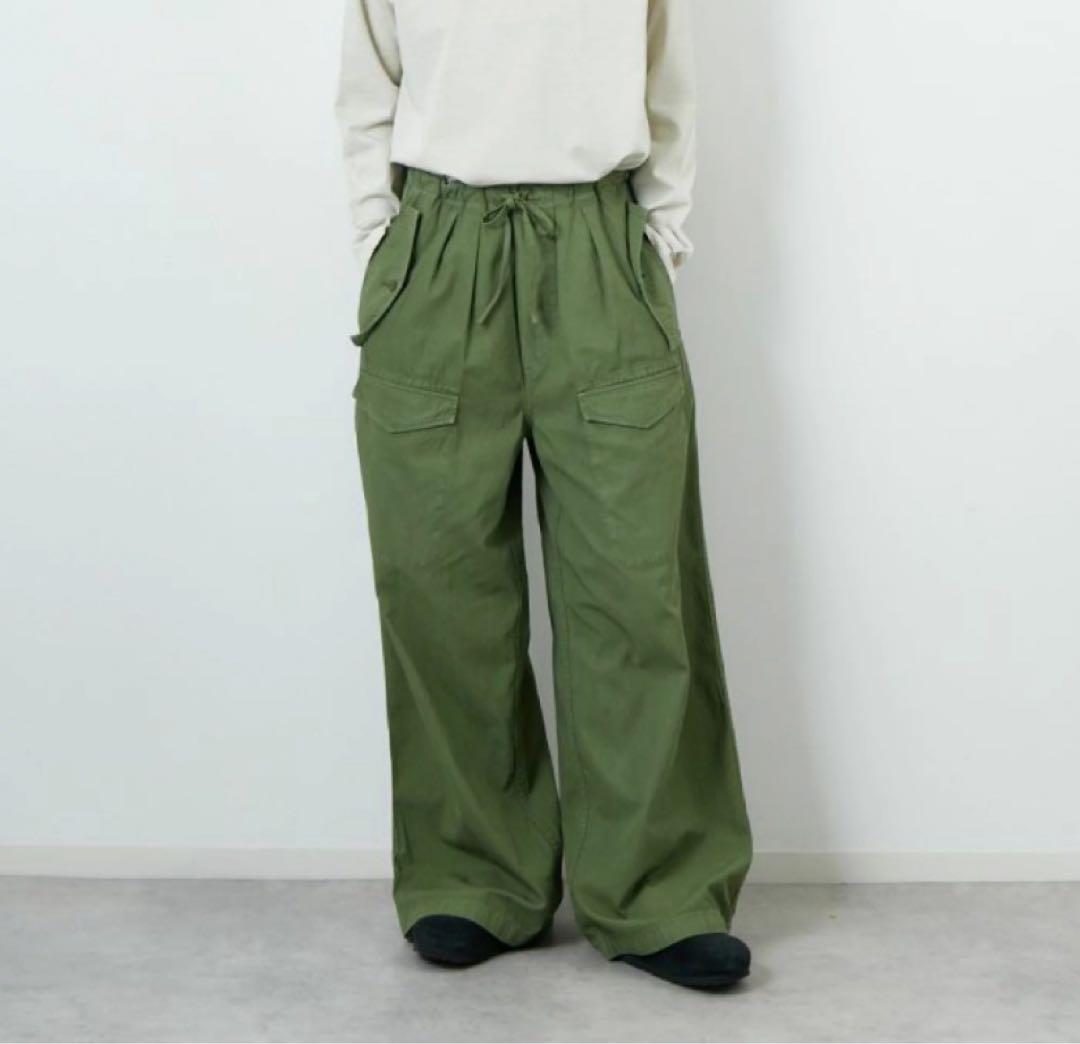 TICCA ティッカ カーゴパンツ レディース カーキ