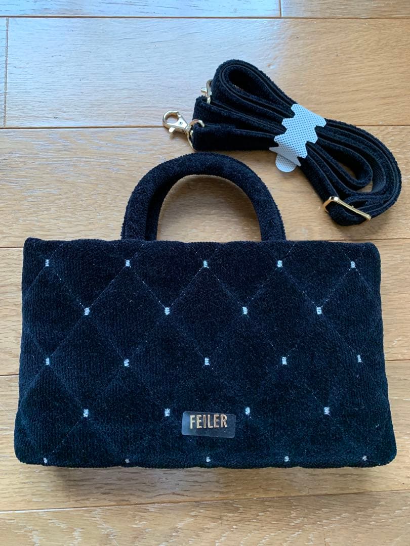 フェイラー　ユニ　ショルダーバッグ　黒　新品未使用