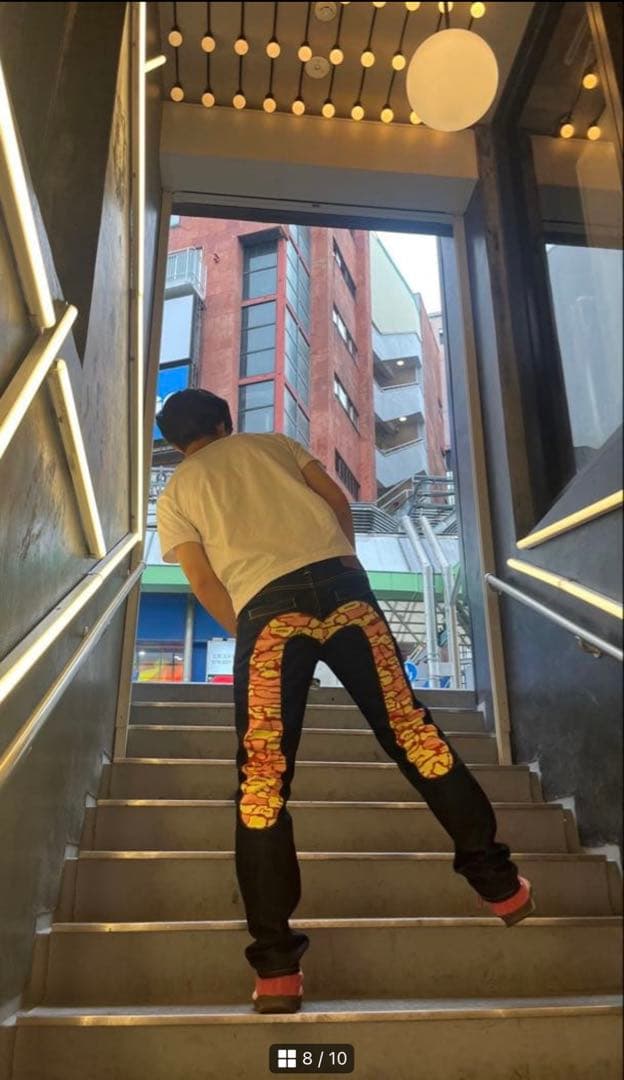 EVISU 迷彩柄カモメデニム