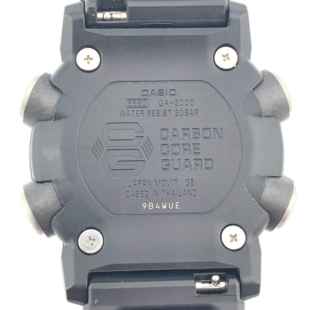 R7-4552 G-SHOCK GA-2000 AD-305 ブラック/ブルー