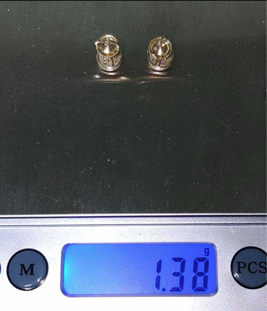 AVALANCHE　10K　イエローゴールド　ダイヤモンドピアス　YG