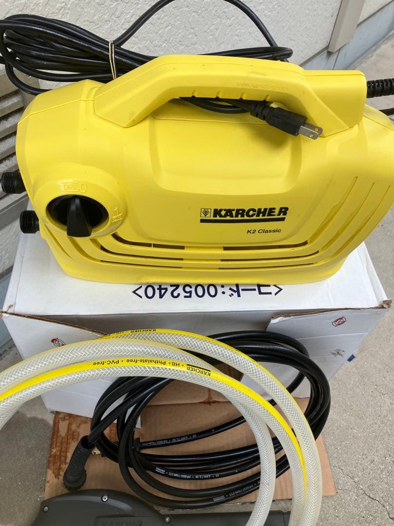 OvK2 Classic 高圧洗浄機本体自給ホース付き即使用出来ます