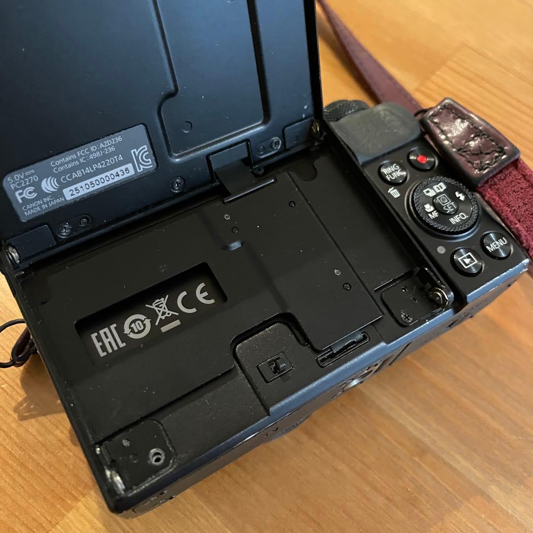 【ジャンク】Canon PowerShot G7 X Mark II