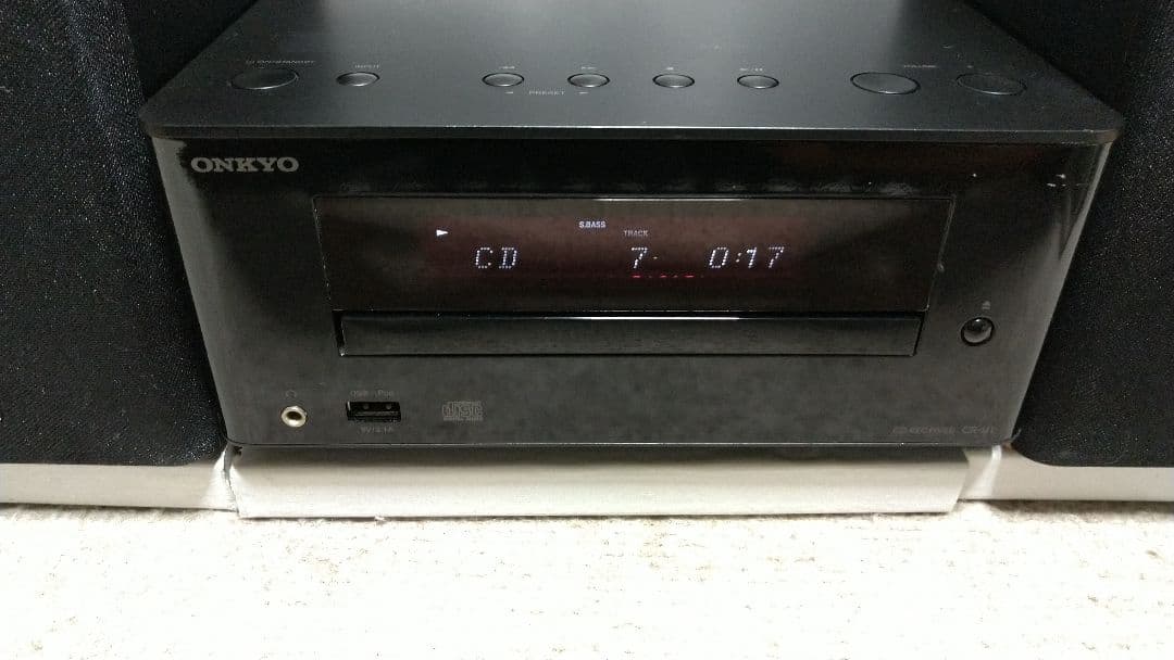 高音質！ONKYO CR-U1 リモコン付き