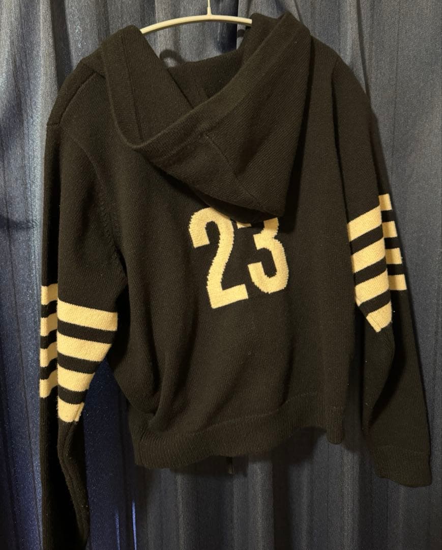 KOWGA FOOT BALL KNIT HOODIE パーカー　S