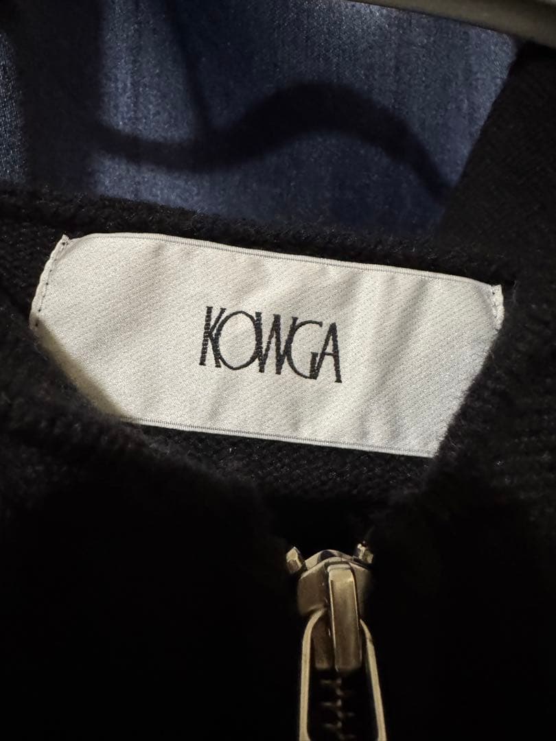 KOWGA FOOT BALL KNIT HOODIE パーカー　S