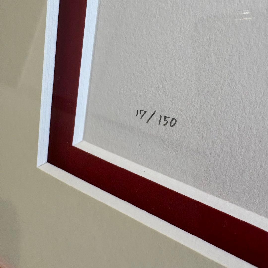 垣野内成美 燐花〜吸血姫美夕〜 リトグラフ 直筆サイン 150部限定 額装 美品