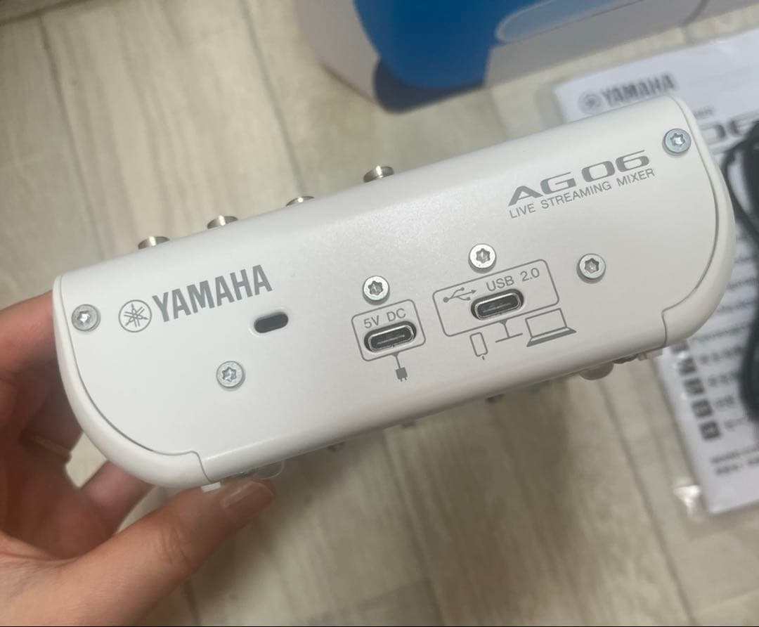 DTM・DAW AG06MK2 Live Streaming Mixer