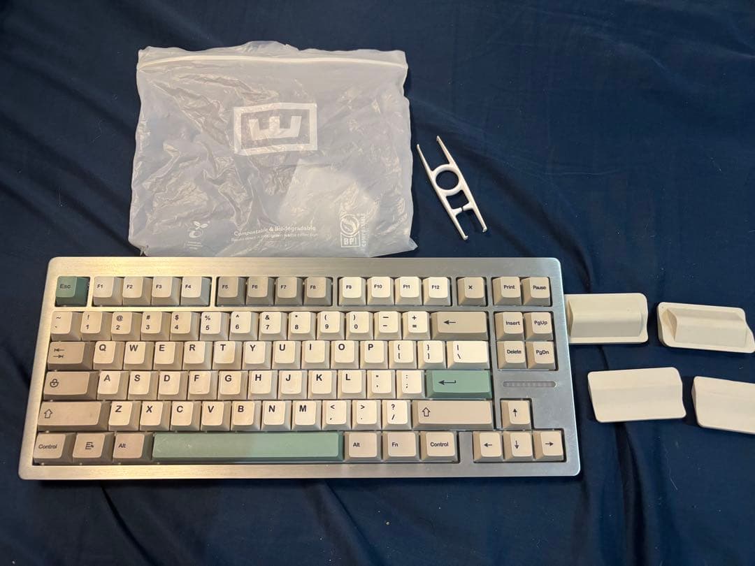 キーボード Wooting 80 he zinc alloy raw l45