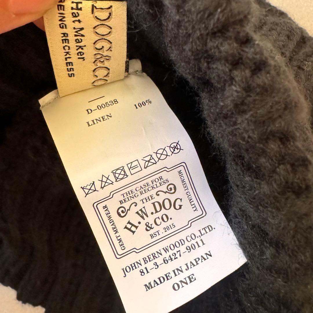THE H.W DOG＆CO　ニット帽