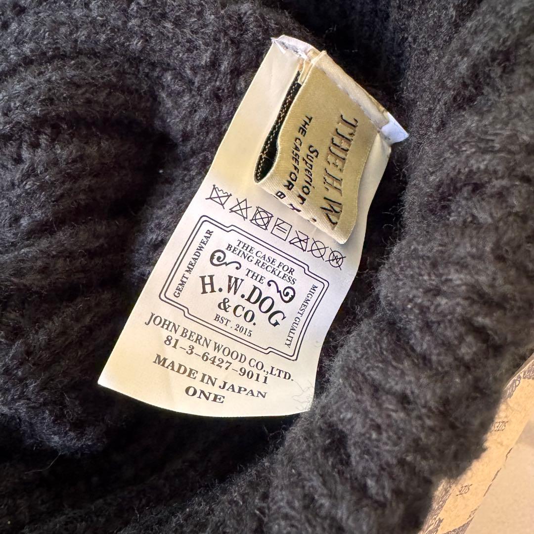 THE H.W DOG＆CO　ニット帽