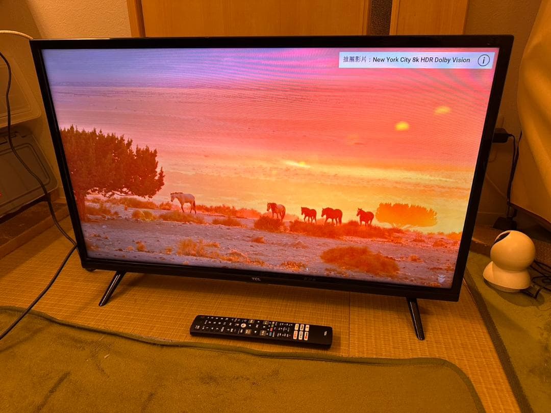 TCL 32S5200A スマートテレビ　32型　2021年製 映り綺麗