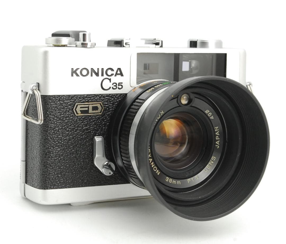 【露出計動作品】KONICA C35 FD レンジファインダー フィルムカメラ