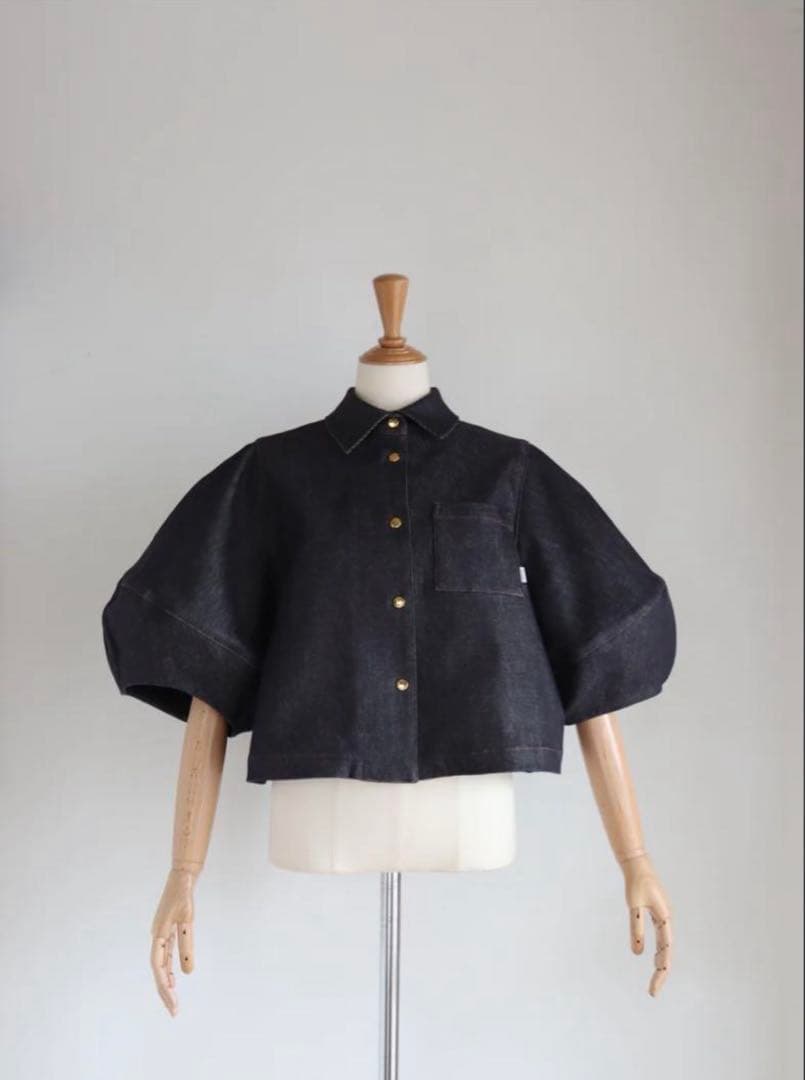 新品未使用　girlish ランタンデニムジャケット