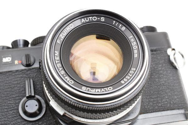 OLYMPUS OM-1 ブラック F1.8 ５０ｍｍ シャッターOK #118