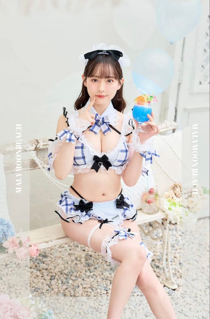 フリルチェックアラモードビキニ【Malymoon/マリームーン】