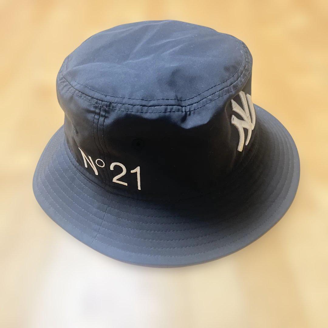 n°21 x MLB x NEWERA Bucket01 バケットハット