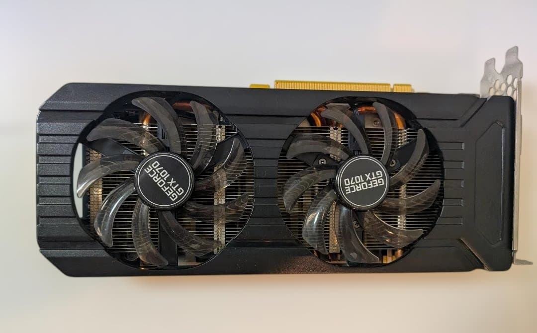 GeForce GTX1070（8GB）　グラフィックボード