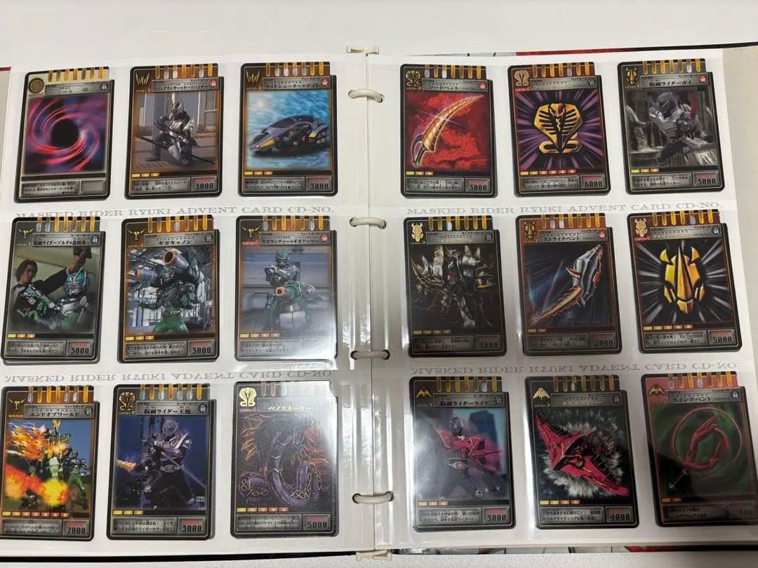仮面ライダー龍騎 コンプリート カード ファイル アドベントカード
