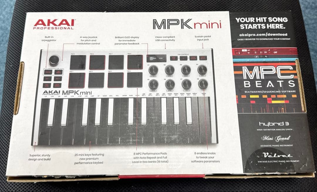 AKAI professional MPK mini MK3 midiキーボード