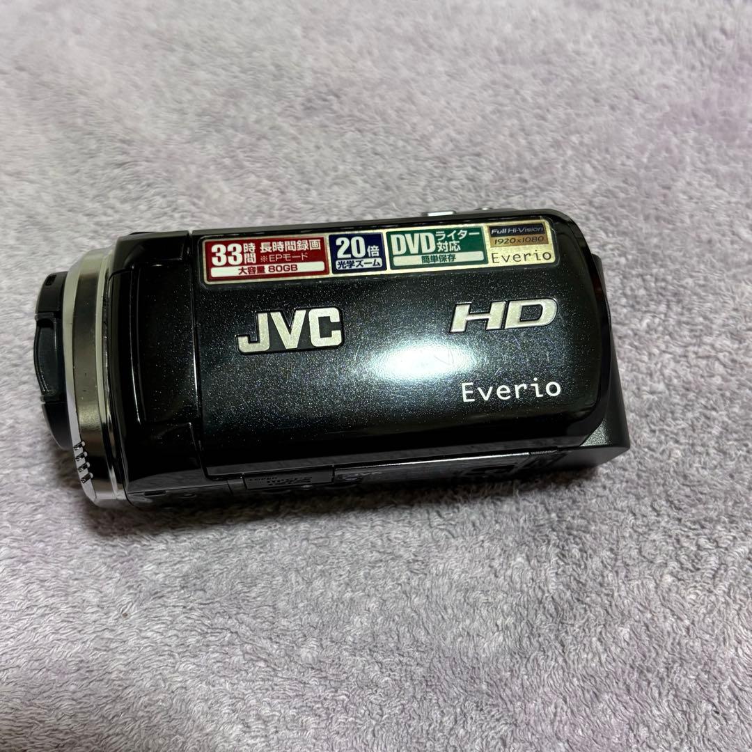 JVC Everio ビデオカメラ　GZ-HD537-B