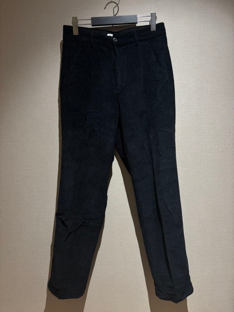 OUR LEGACY チノ 22 ブラック コーデュロイ