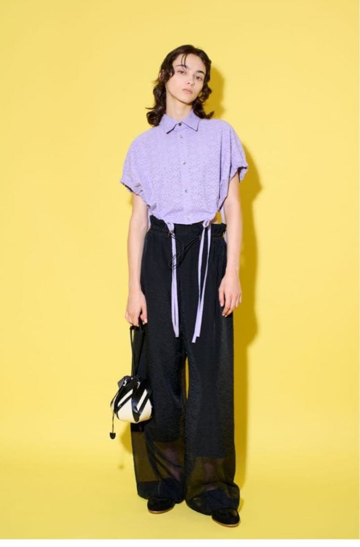 ウジョーujoh シアーパンツ　2024ss