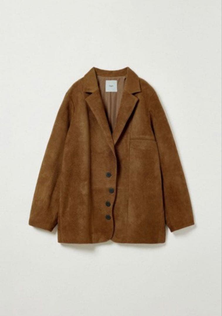 Eaphi CLASSIC WAVE JACKET ー FAUX SUEDE