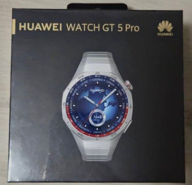【新品】【未開封】HUAWEI WATCH GT 5 Pro チタニウム
