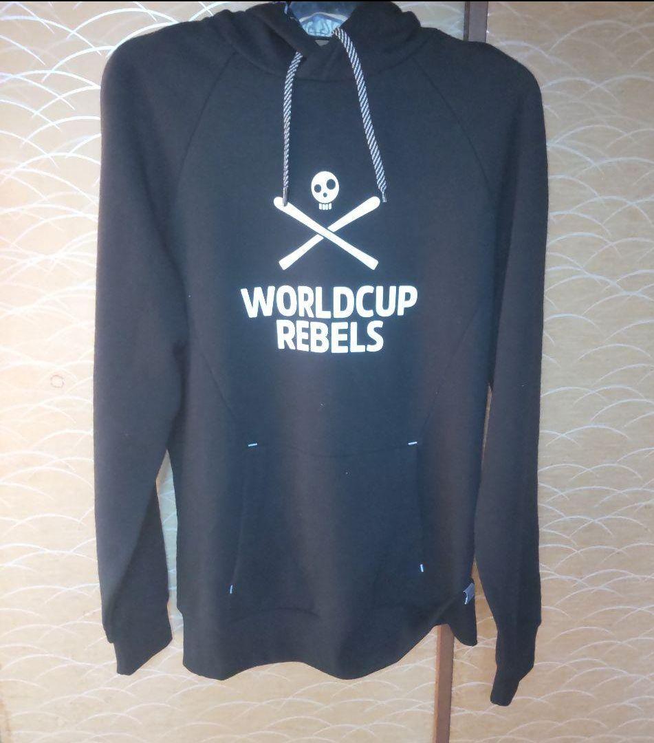 新品タグ付 訳有り ヘッド HEAD WOULD CUP REBELS パーカー