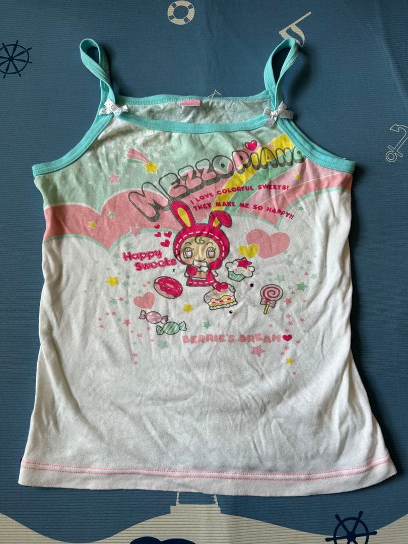 メゾピアノ ノースリーブタンクトップ Lサイズ 中古