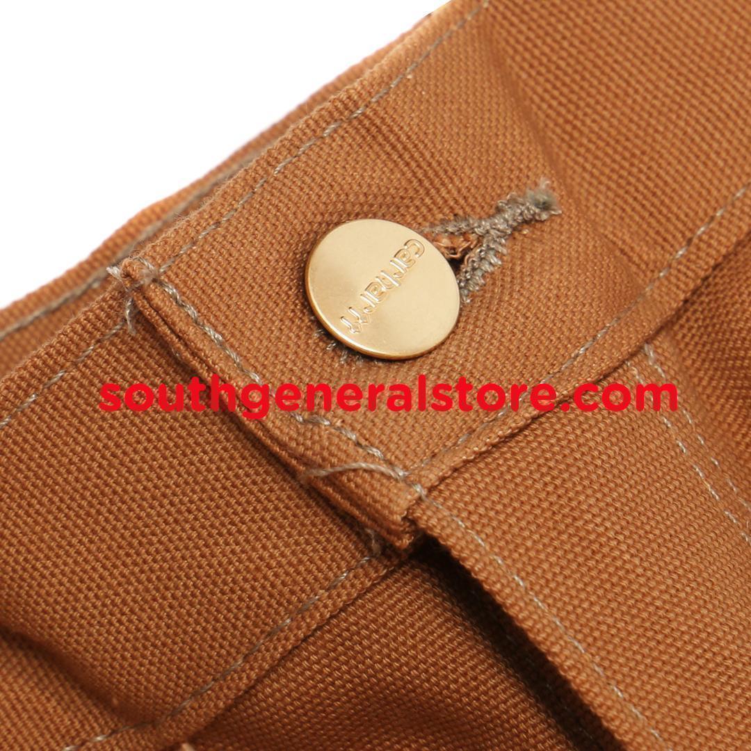 USA製 カーハート 1st ブラック B01 W38L28 ダブルニー