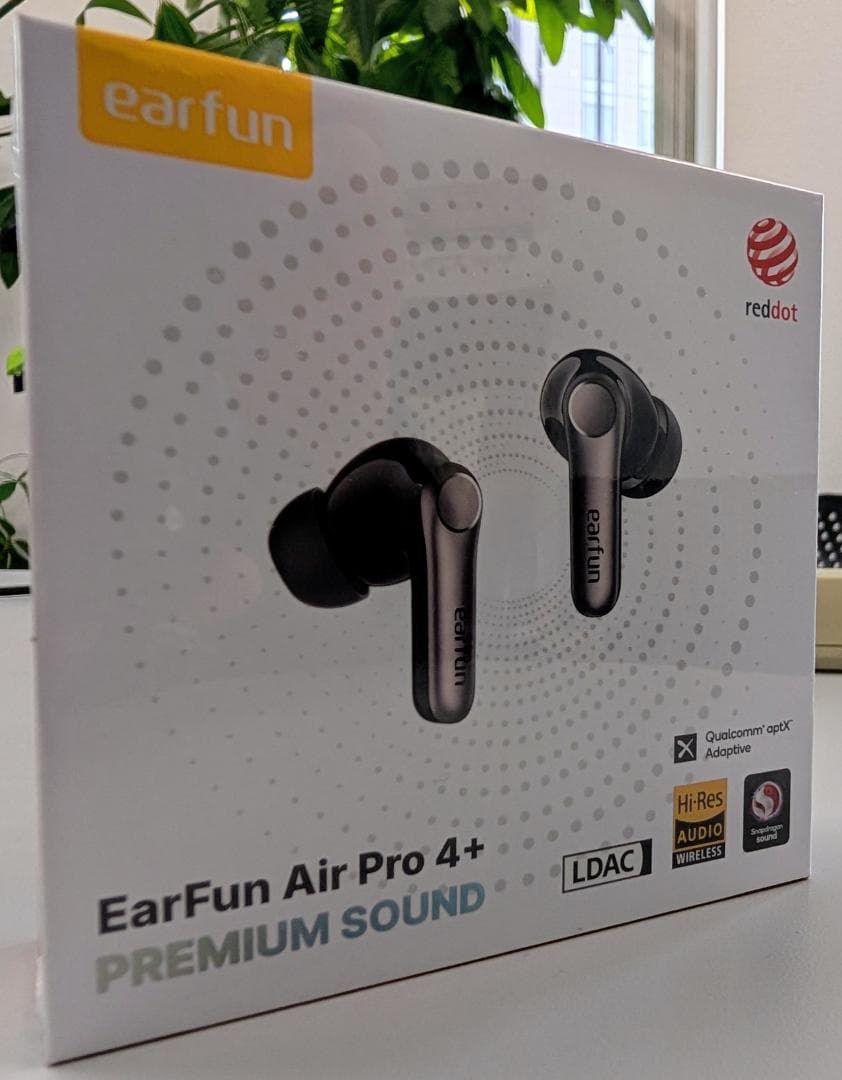 【新品・未開梱】EarFun Air Pro 4i+ワイヤレスイヤホン ブラック