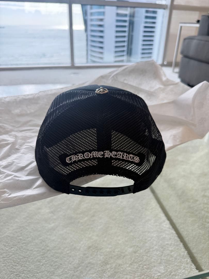 クロムハーツMesh Trucker Hatキャップ クロスパッチ メッシュ