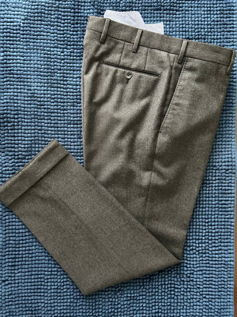 G.T.A. ドレスパンツ　チャコールグレー　48