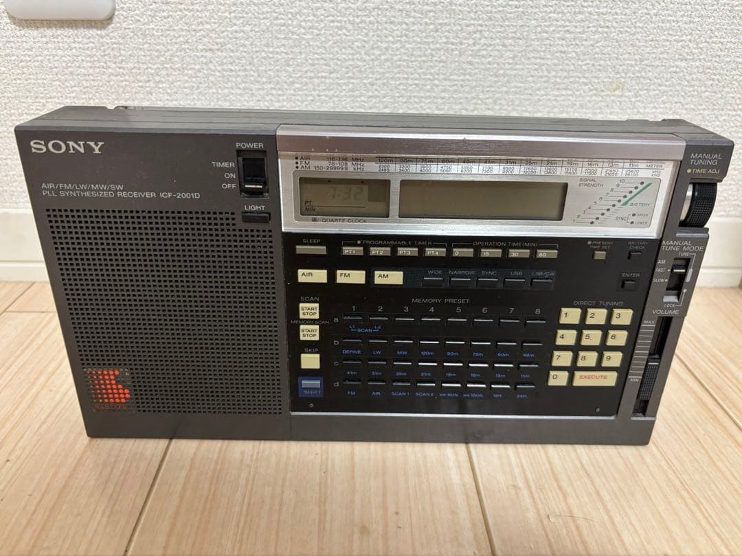 SONY ICF-2001D 動作確認済み