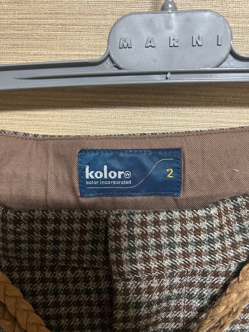 kolor 23aw ショートパンツ SAMPLE品