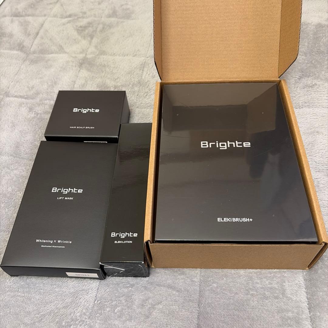 【新品未使用未開封】Brighte ELEKI BRUSH + 美顔器