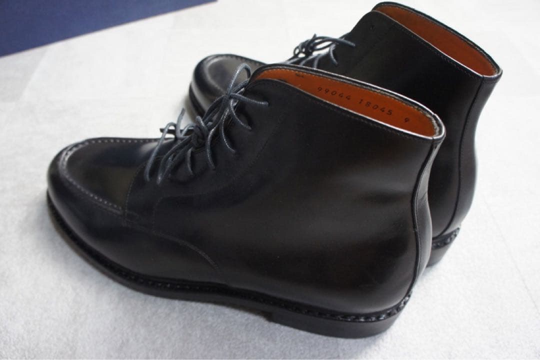 【新品未使用品】ジャランスリワヤ 99044 Uチップブーツ9(27㎝) 黒