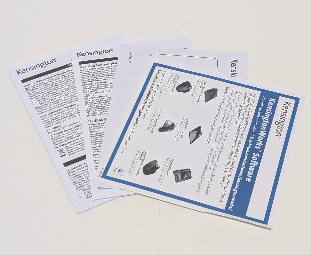 【美品】ケンジントン トラックボール セット