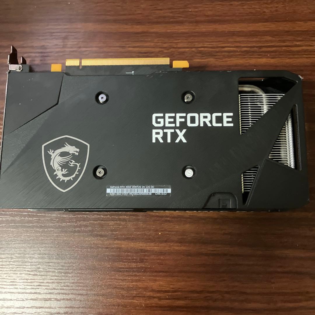 geforce rtx 3060 ventus 2x 12g oc ジャンク