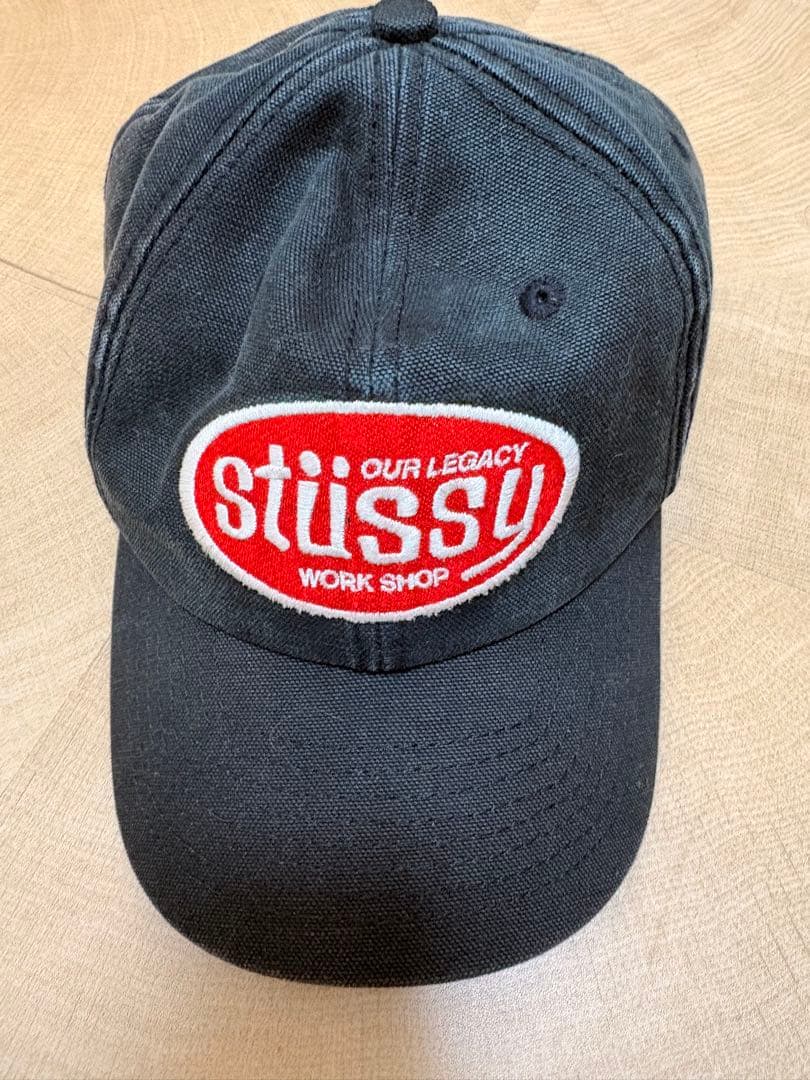 stussy × our legacy work shop キャップ