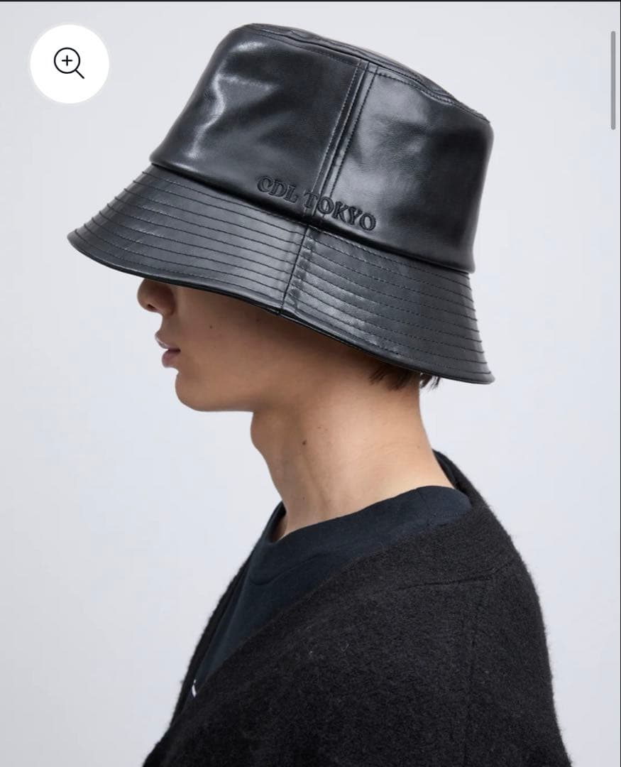 登坂広臣着用　CDL Leather Bucket Hat / Mサイズ