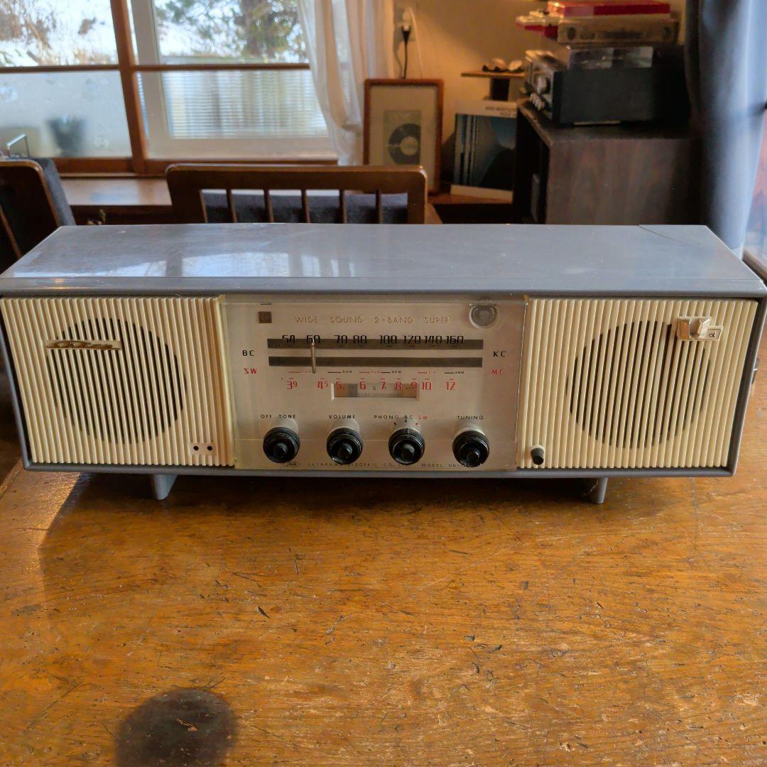 ちこちゃんさま専用　レトロ　SHARP真空管ラジオ UD-30