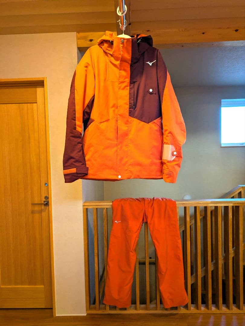 よ*ん様 ミズノ　スキーウェア　メンズ　上下セット　上（Lサイズ）　下（XLサイ